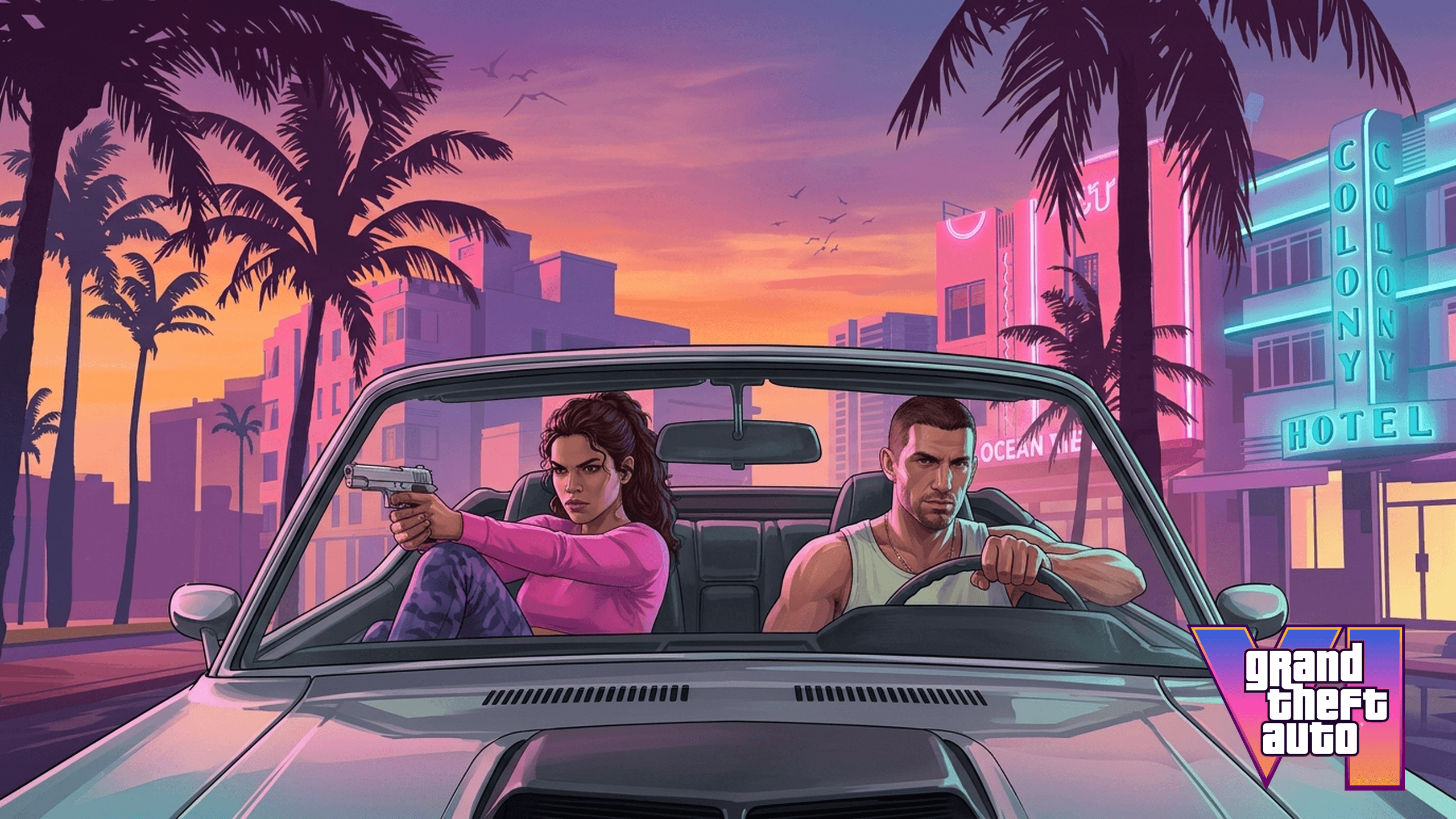 GTA 6 Wallpaper 4K — Desktop