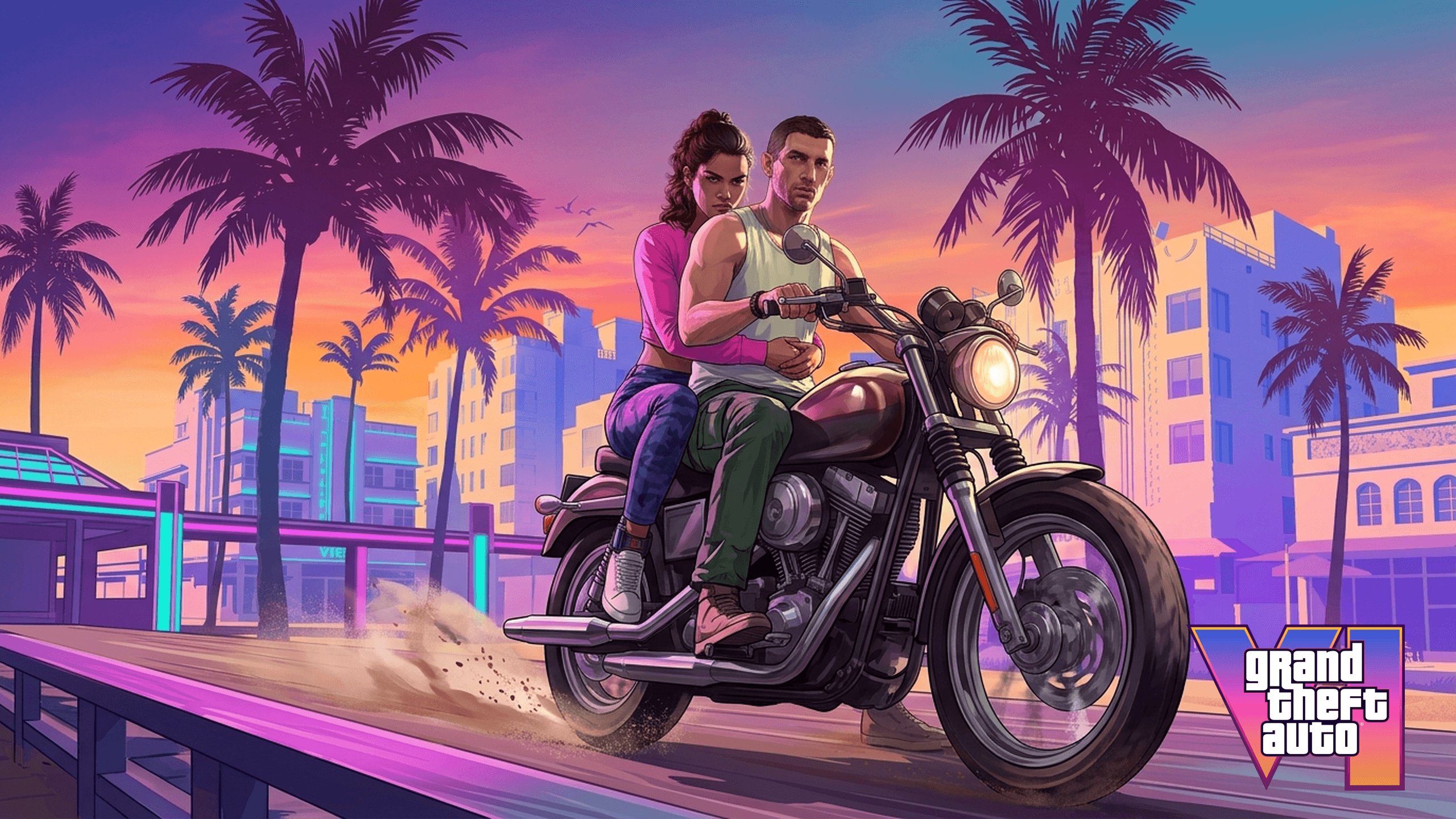 GTA VI Desktop Wallpaper HD