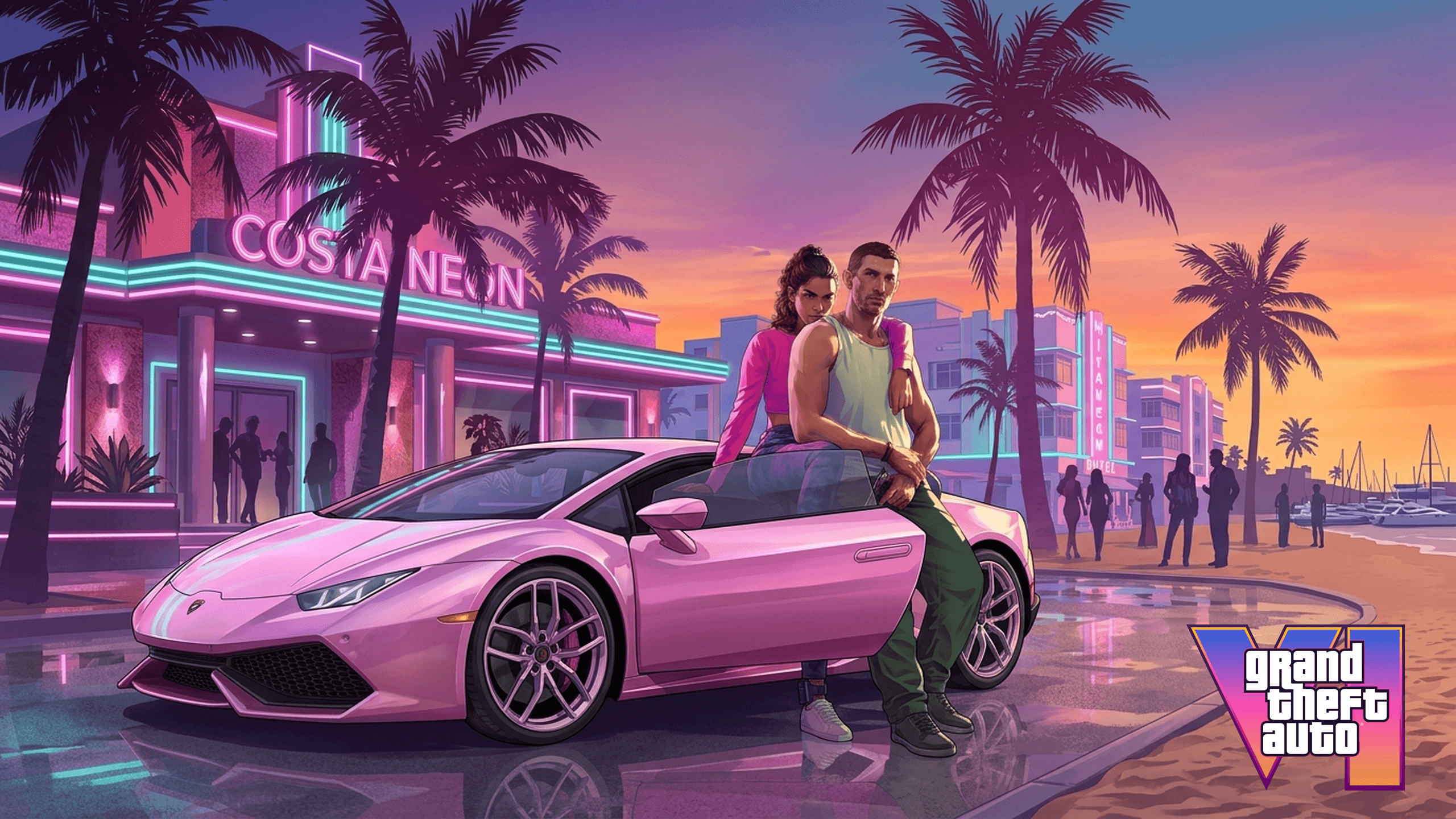 GTA VI Desktop Wallpaper HD