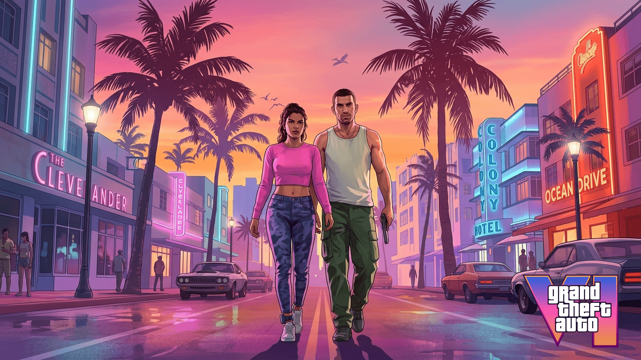GTA6 4K Desktop Wallpaper HD