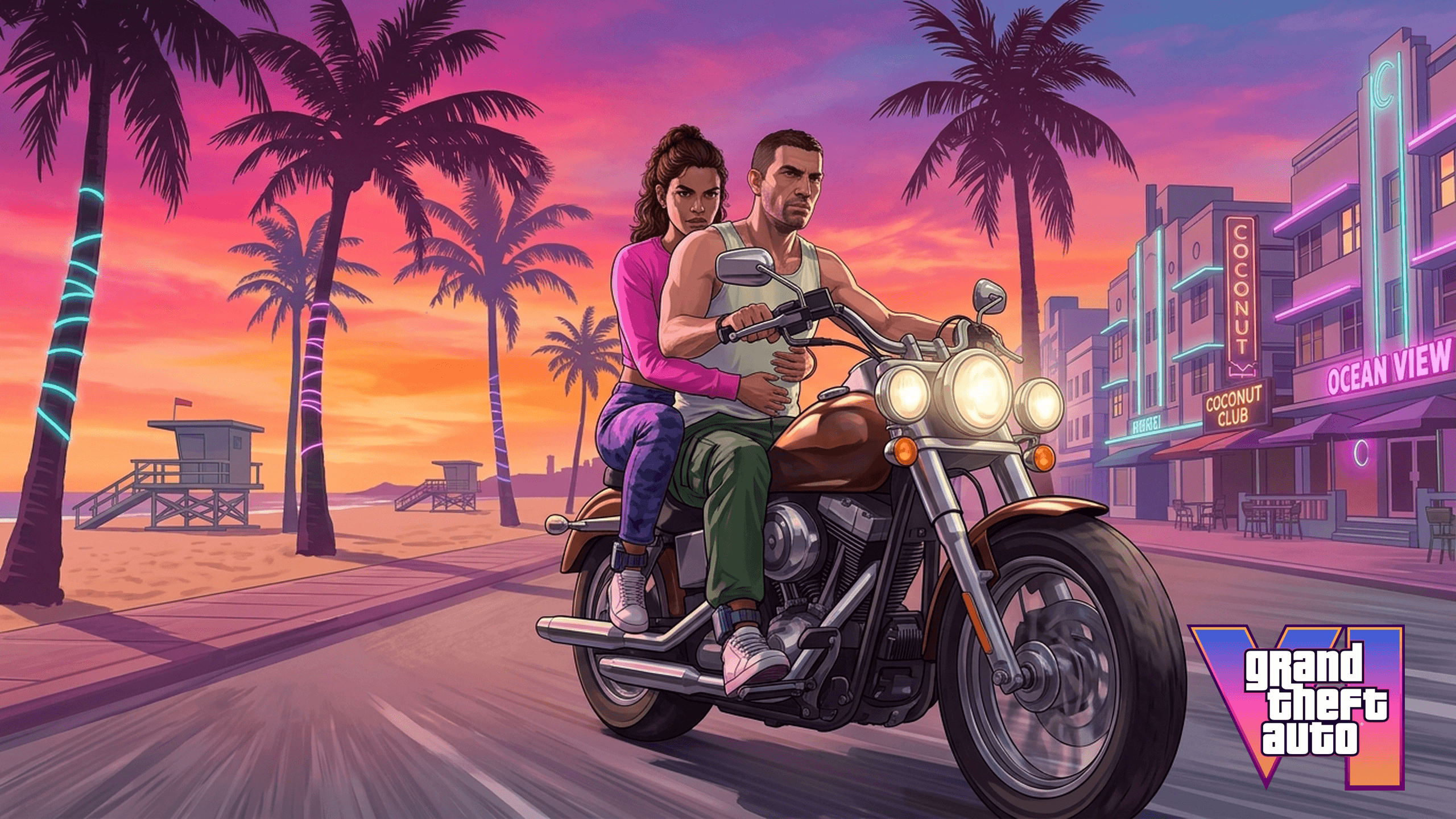 GTA6 4K Desktop Wallpaper HD