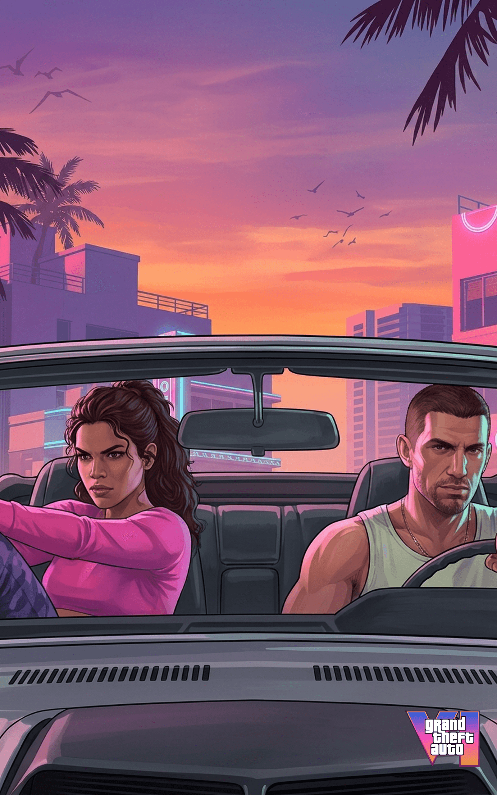 GTA6 4K Tablet Wallpaper HD