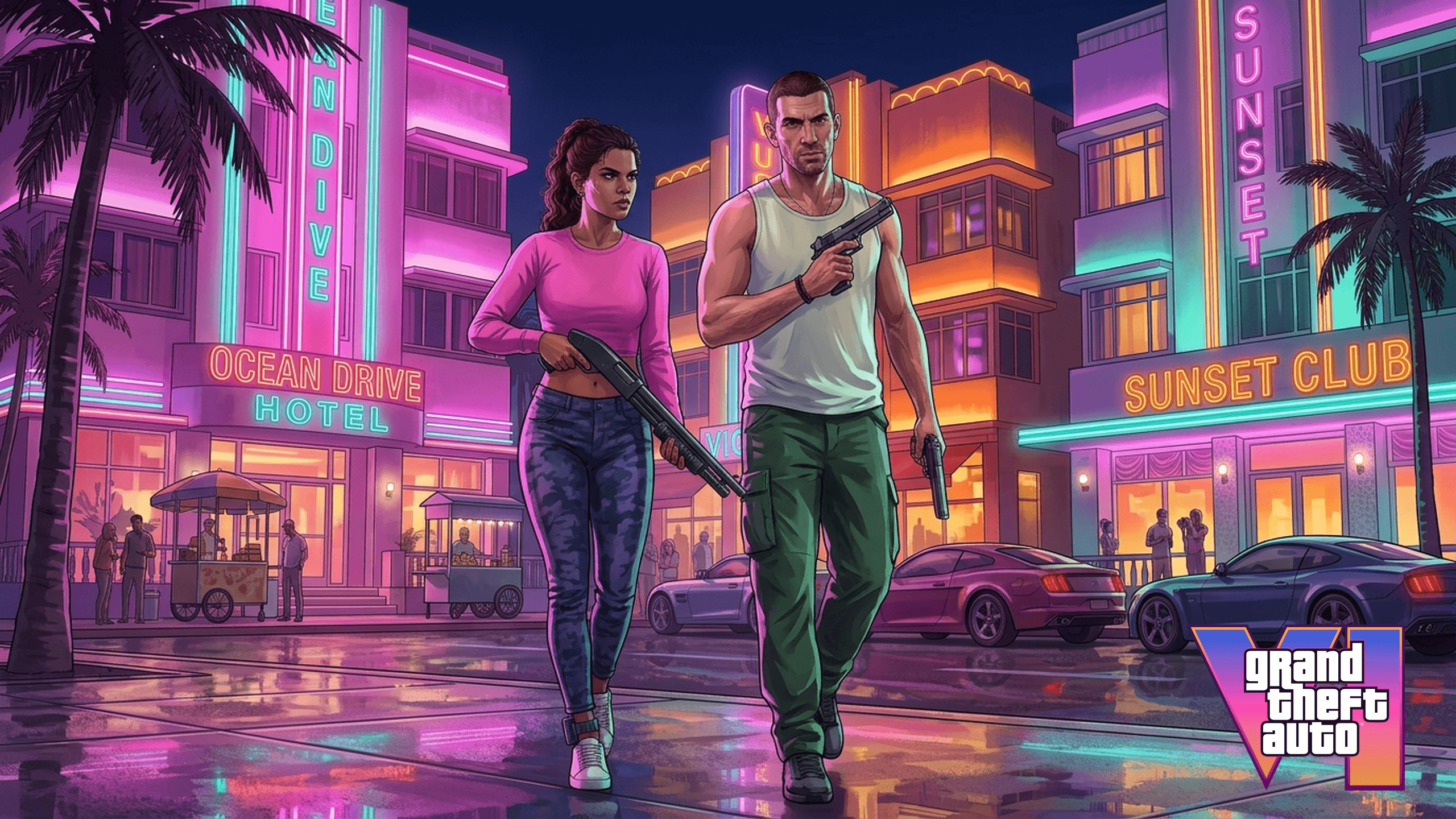 GTA6 Desktop Background 4K