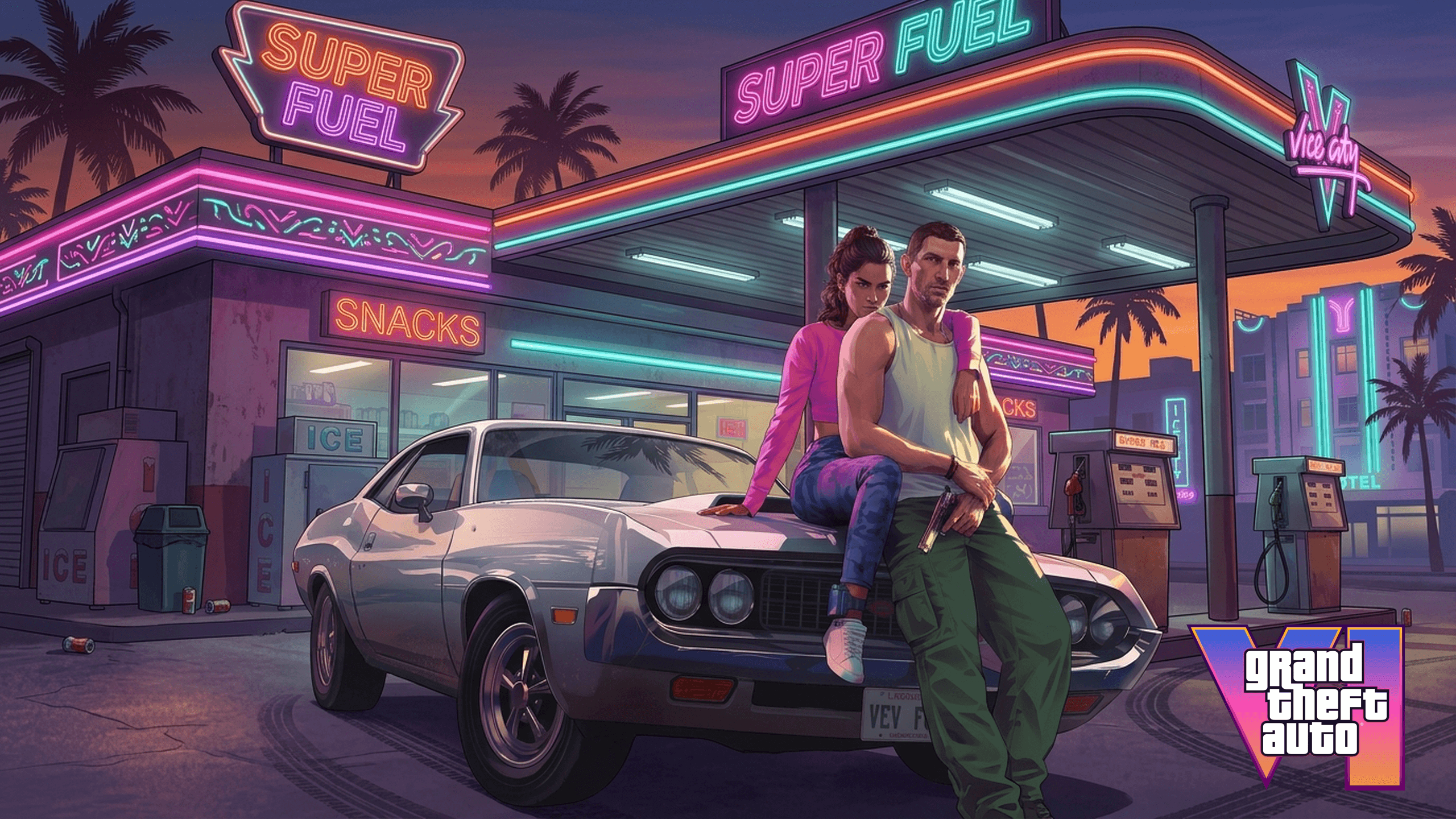 GTA6 Desktop Background 4K
