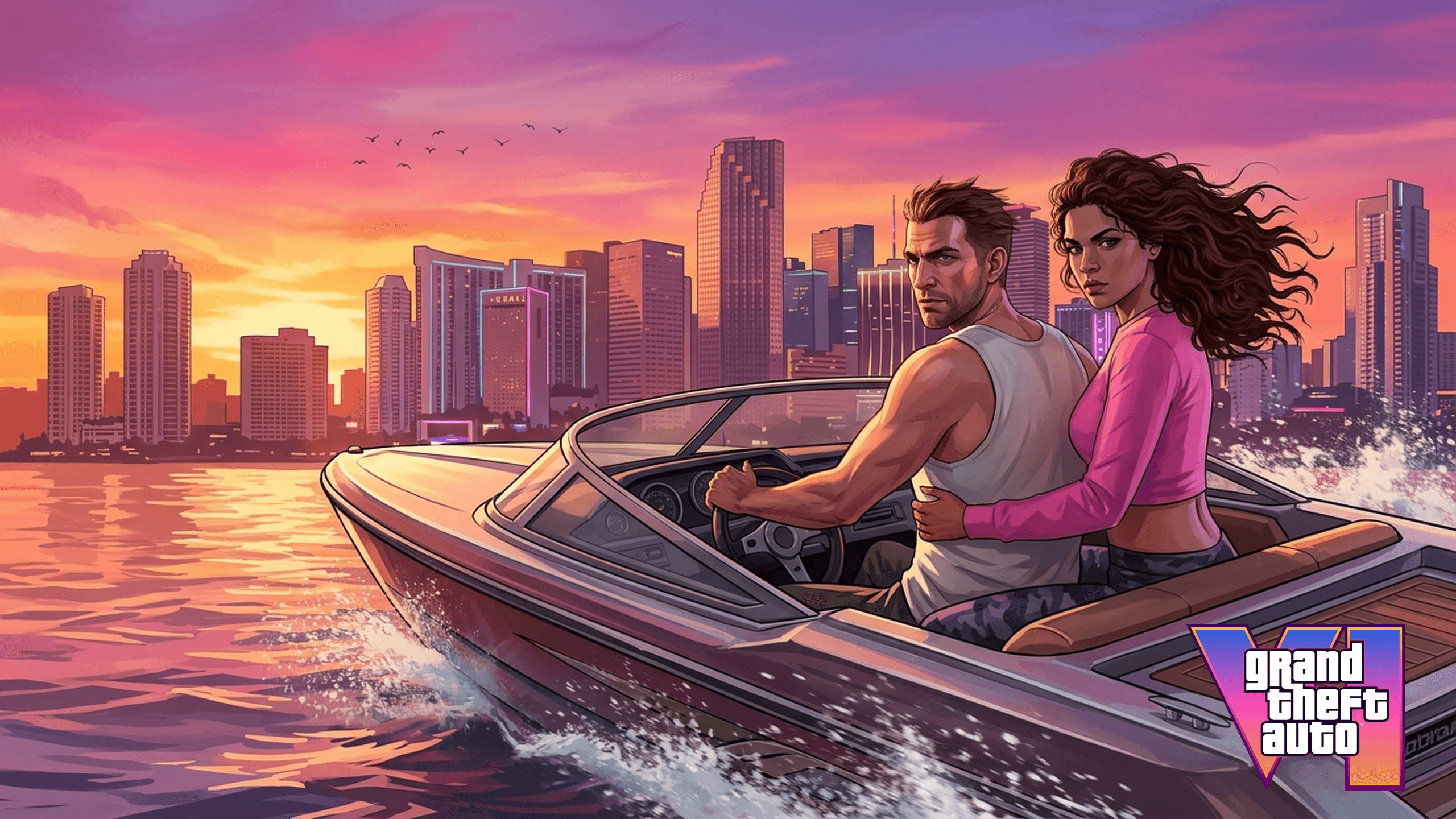 GTA 6 Wallpaper 4K — Desktop