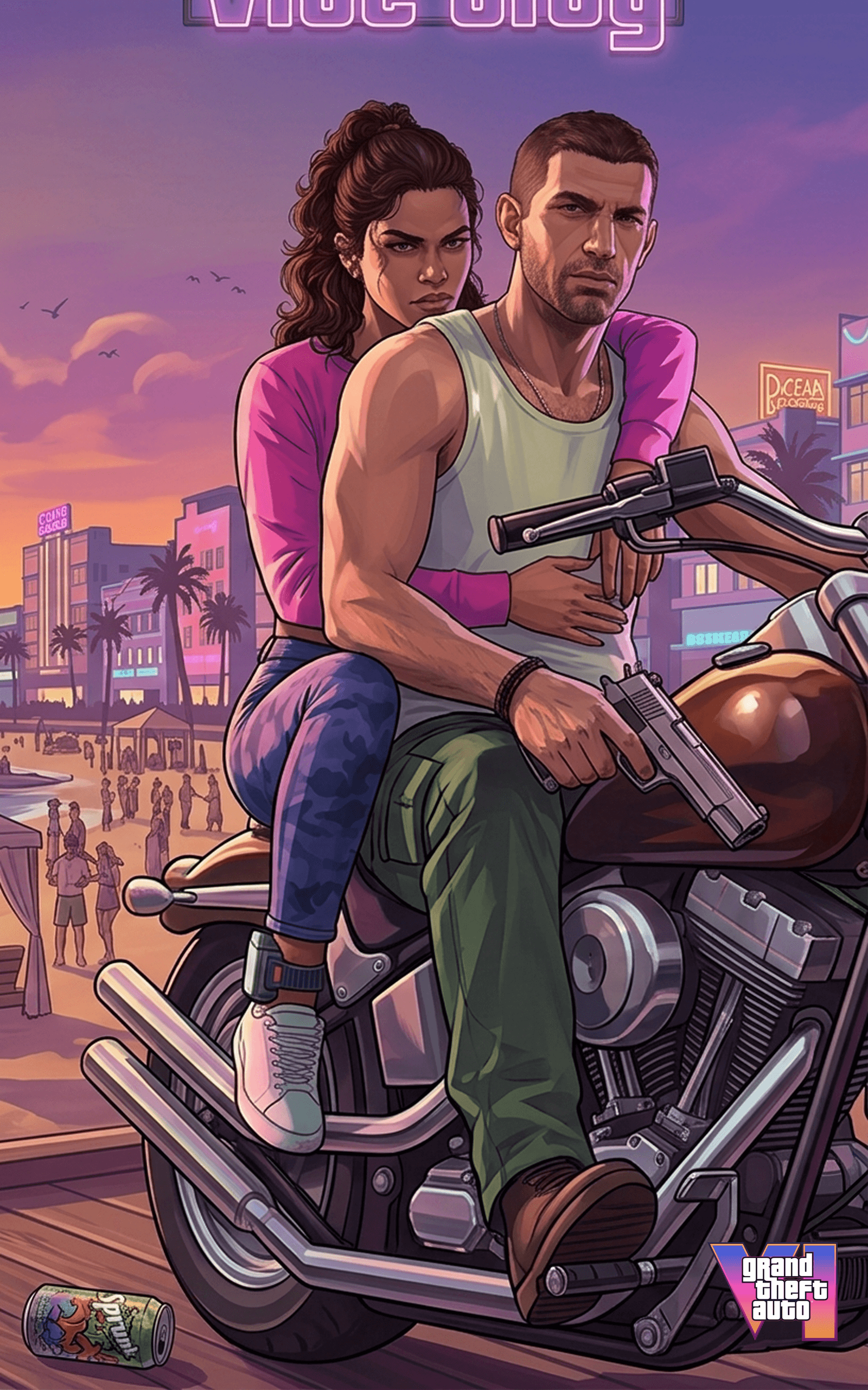 GTA 6 Wallpaper 4K — Tablet