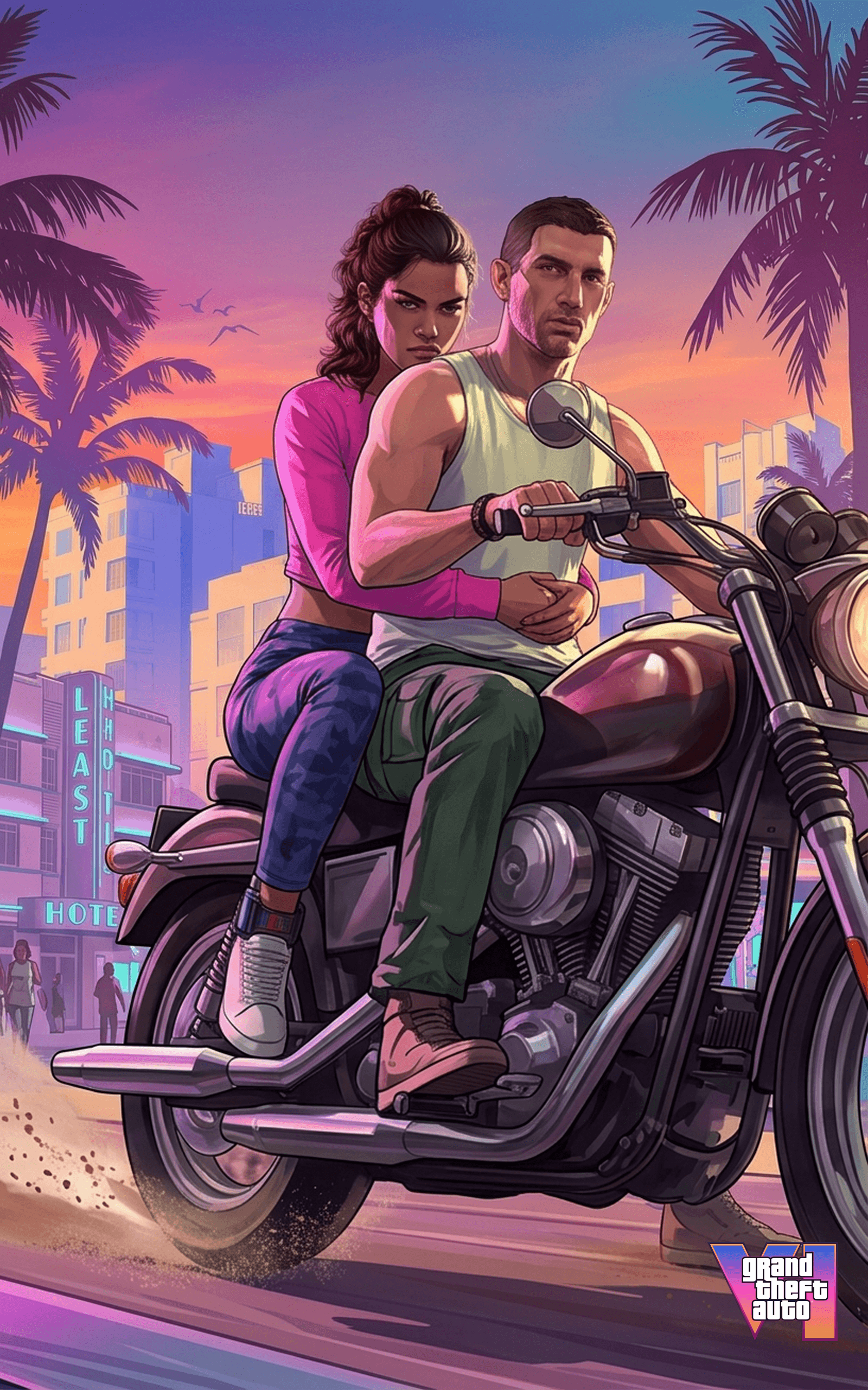 GTA 6 Wallpaper 4K — Tablet