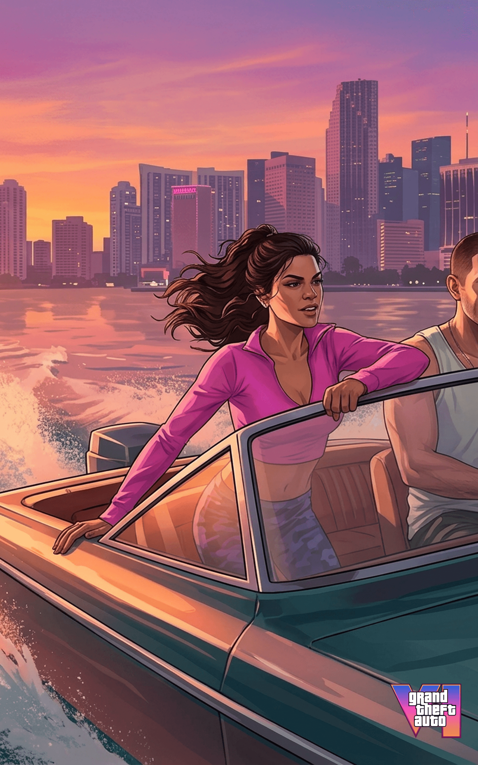 GTA6 Tablet Background 4K